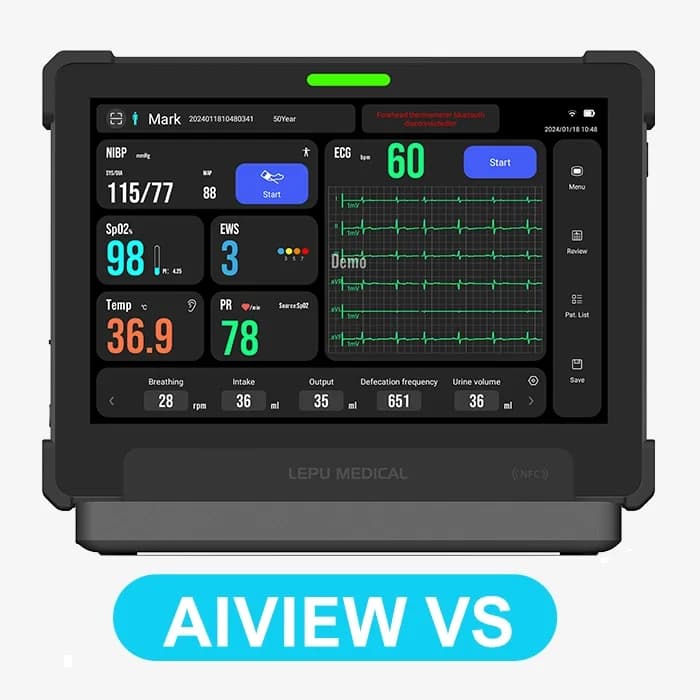 AIView VS — Bemor monitori