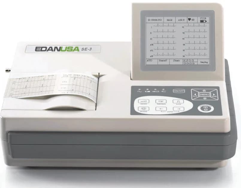 SE-3 ECG Machine (Narrow Screen) — Tibbiy uskuna