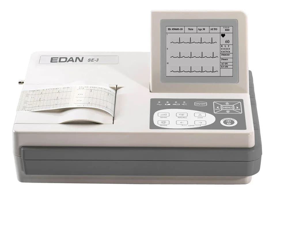 SE-3 ECG Machine (Wide Screen) — Elektrokardiograf