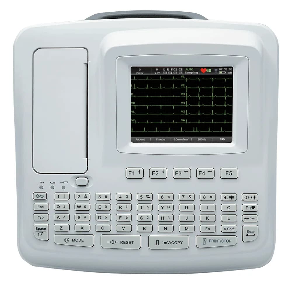 SE-601 6-Channel ECG Machine — Elektrokardiograf