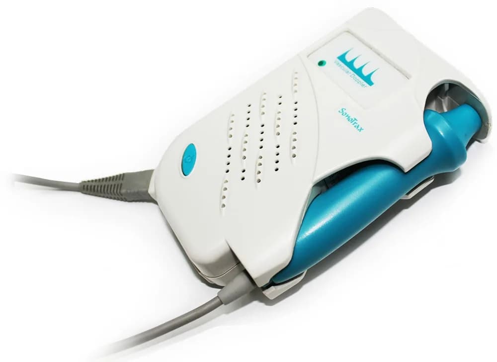 Sonotrax Vascular with 8 MHz probe — Tomir doppleri
