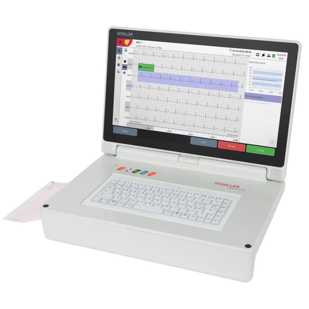 SCHILLER CARDIOVIT AT-180 — Электрокардиограф