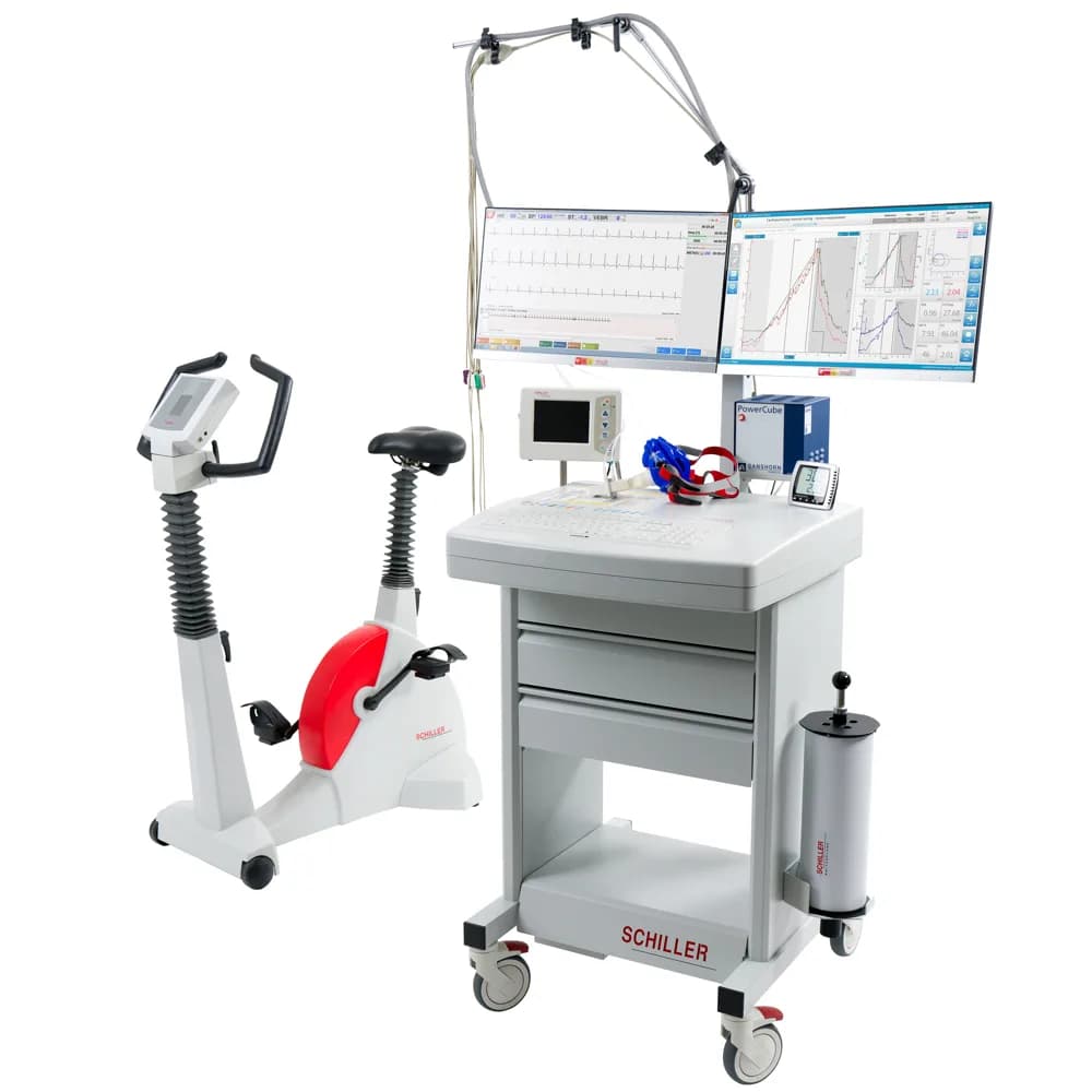 SCHILLER CARDIOVIT CS-200 Excellence ErgoSpiro — Система нагрузочной ЭКГ