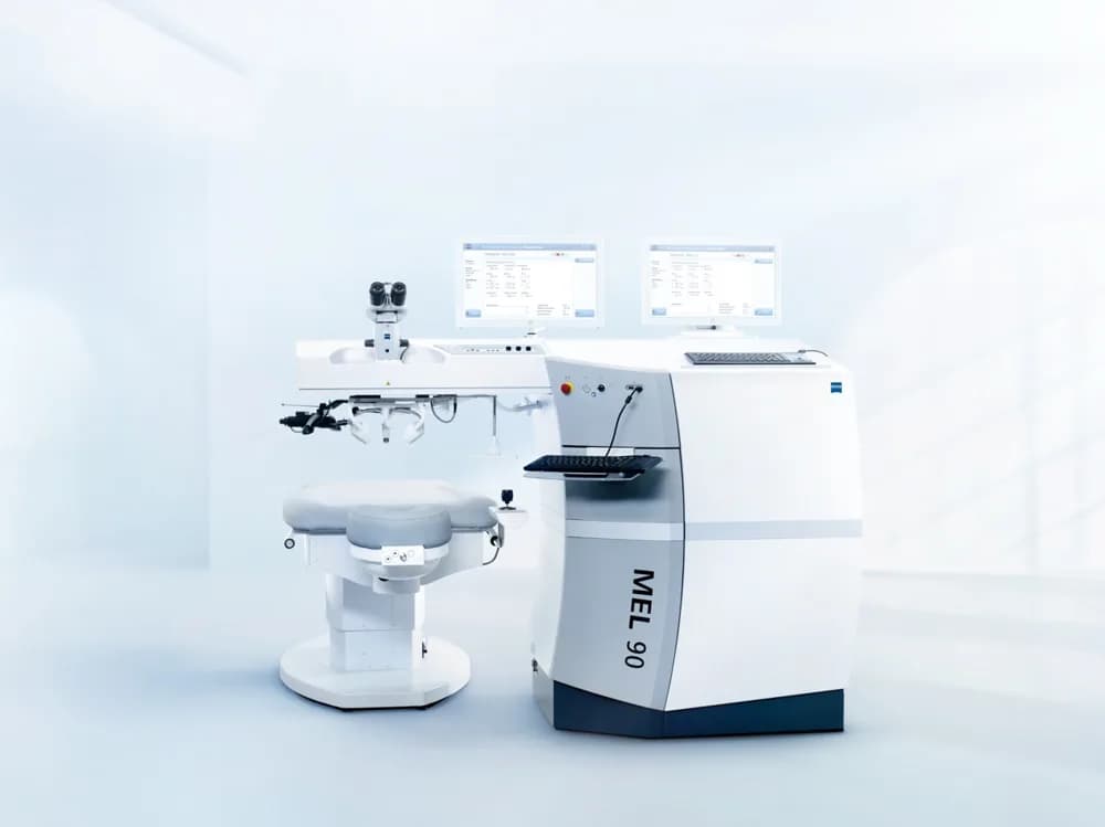 ZEISS MEL 90 — Eksimer lazer