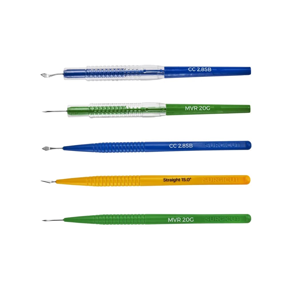 SURGICON single-use ophthalmic knives — Oftalmologik mikro pichoqlar