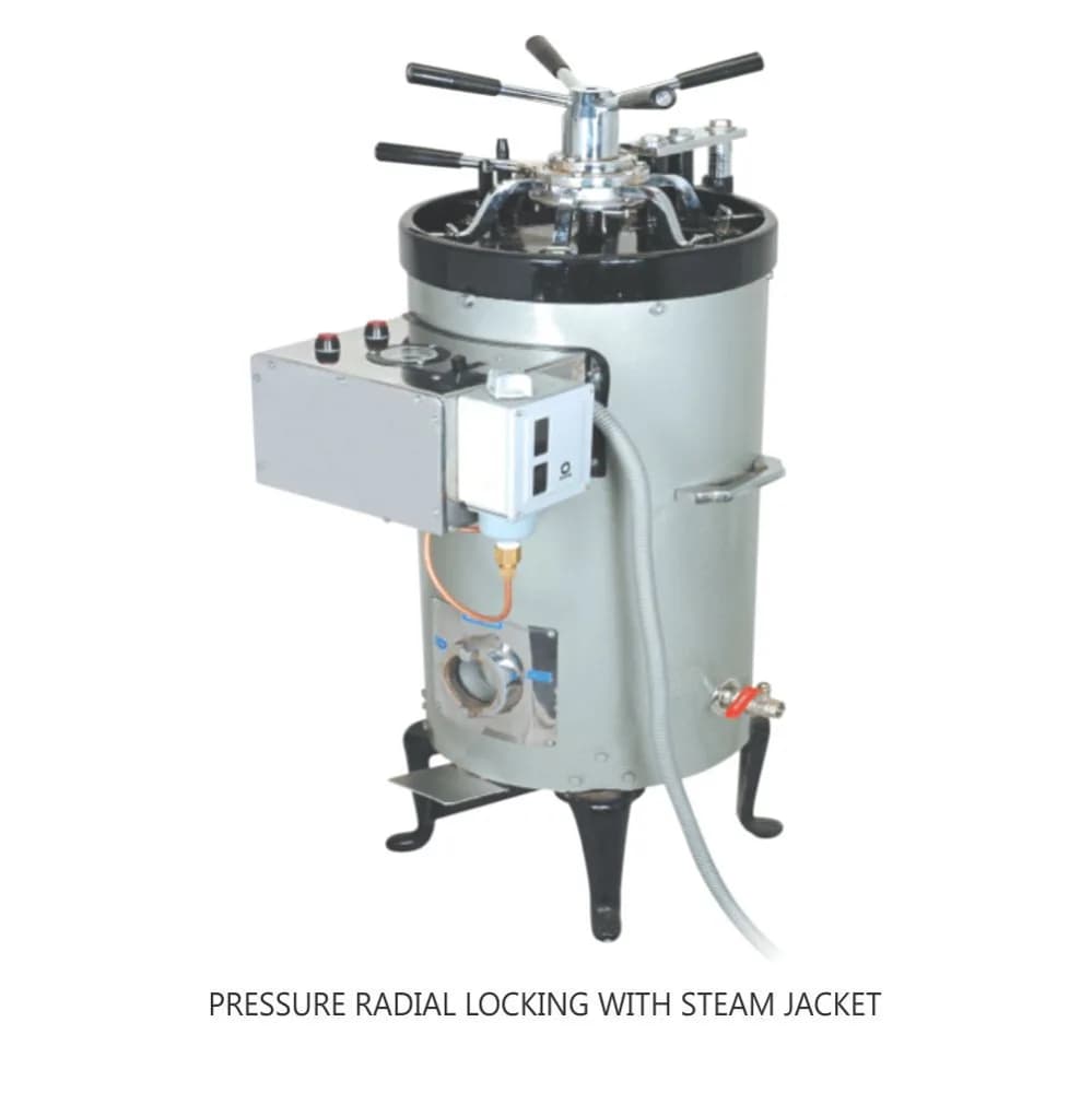 Allengers VERTICAL AUTOCLAVE TRIPLE WALLED STEAM LOCKING — Avtoklav