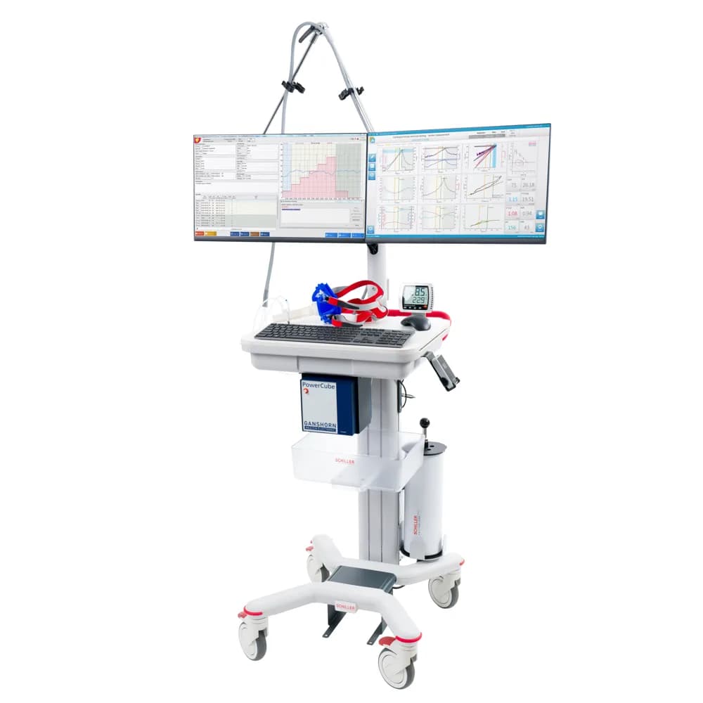 SCHILLER CARDIOVIT CS-200 Office ErgoSpiro — Yuklama EKG tizimi