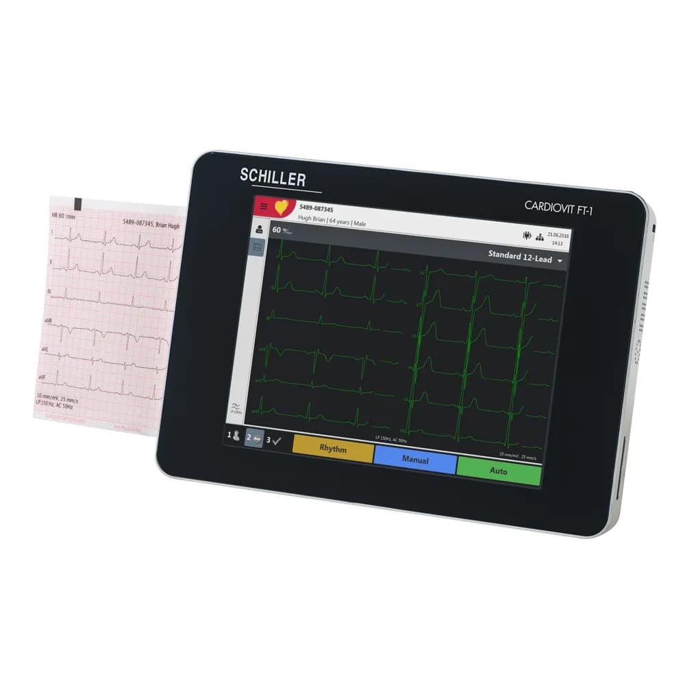 SCHILLER CARDIOVIT FT-1 — EKG apparati
