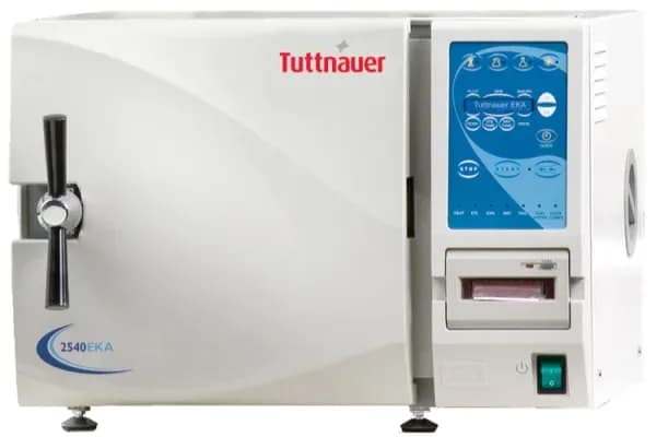 Tuttnauer 2540EKA — Stol usti avtoklavi