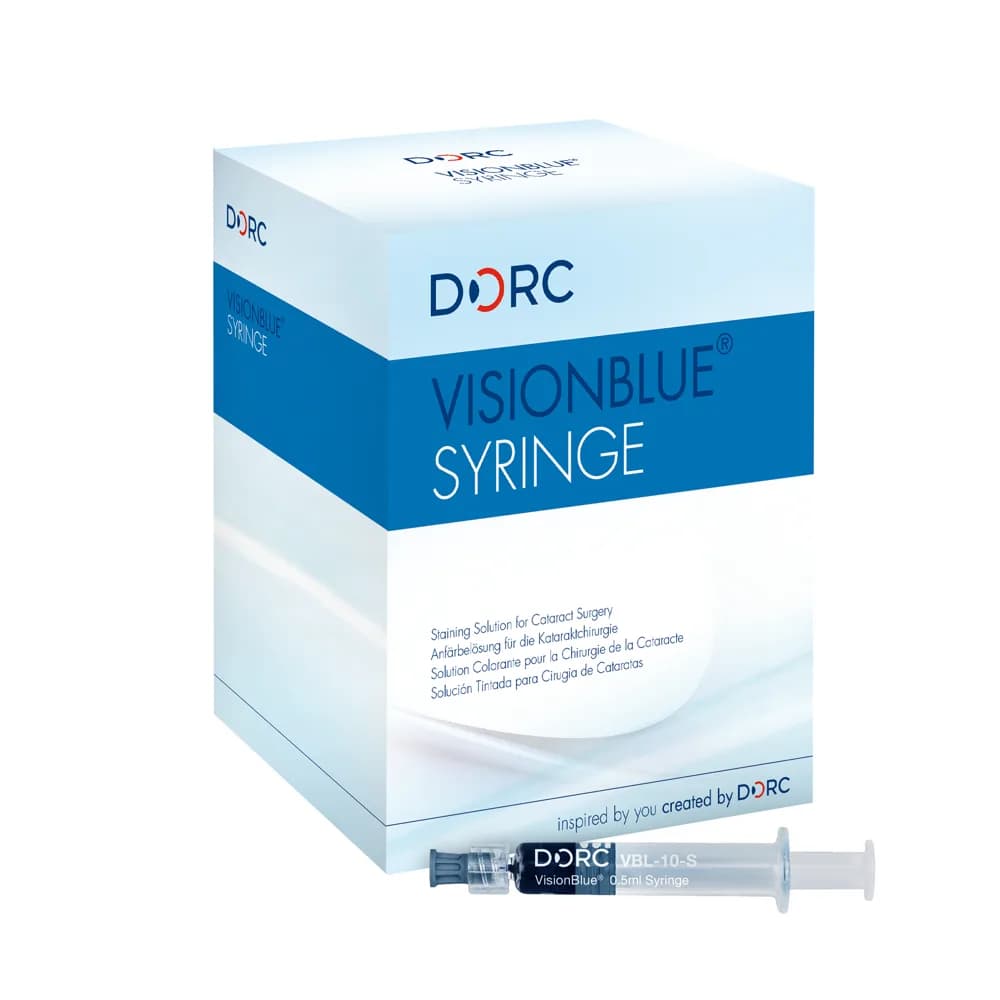 DORC VisionBlue — Bo'yoq (jarrohlik vizualizatsiyasi uchun)